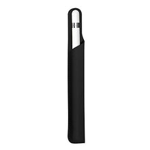 Load image into Gallery viewer, PencilSnap | Napa Leather Magnetic Protective Carry Case for Apple Pencil, 1st Gen (black)
