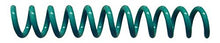 Load image into Gallery viewer, Spiral Coil Binding Spines 8mm (5/16 x 12) 4:1 [pk of 100] Light Teal (PMS 321 C)
