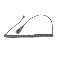 2.5mm Quick Disconnect Cord for Use OvisLink Call Center Headsets Compatible with Cisco SPA IP Phones, Compatible with Polycom SoundPoint IP 321/331, Pro SE-220, SE-225