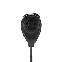 Load image into Gallery viewer, TENQ Black Upgrade Headset 8-core Crystal Head Finger PTT MIC Hand Free Headset for Radio QYT KT-8900 KT-8900R BAOJIE TM-218
