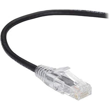 Load image into Gallery viewer, 15Ft Black Cat6a Slim 28Awg Pat

