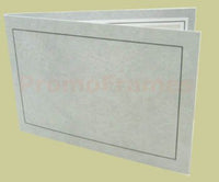 Cardboard Photo Folder Pf-20 6 x 4 (Pack of 100) Light Gray