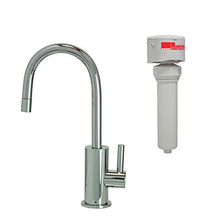 Load image into Gallery viewer, Mountain Plumbing MT1843FIL-NL/VB Contemporary Mini Point-of-Use Drinking Faucet and Mountain Pure Water Filtration System with Round Base and Handle, Venetian Bronze
