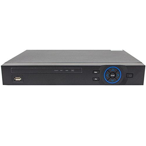 8 Channel Tribrid Security Surveillance DVR with Analog @960H and HD-CVI and 2 IP Channels @up to 1080p ALL IN ONE - NO HARD DRIVE