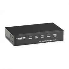 Load image into Gallery viewer, Black Box AVSP-HDMI1X4 1X4 HDMI SPLITTER WITH AUDIO 1 X 4 HDMI SPLITTER WITH AUDIO
