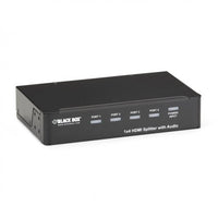 Black Box AVSP-HDMI1X4 1X4 HDMI SPLITTER WITH AUDIO 1 X 4 HDMI SPLITTER WITH AUDIO