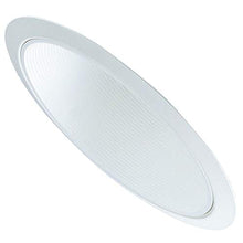 Load image into Gallery viewer, HALO 456W, 6&quot; Trim Baffle Trim for Slope Ceiling White Trim with White Baffle
