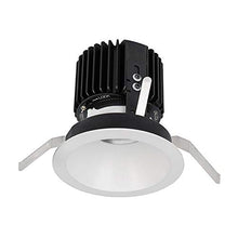 Load image into Gallery viewer, WAC Lighting R4RD2T-W835-WT Volta - 6.39&quot; 36W 60 3500K 85CRI 1 LED Round Regressed Trim with Light Engine, White Finish with Textured Glass
