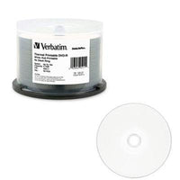 New - DVD-R 4.7GB 16X White by Verbatim - 95211 by Verbatim