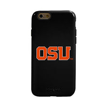 Load image into Gallery viewer, Guard Dog Collegiate Hybrid Case for iPhone 6 / 6s  Oregon State Beavers  Wordmark  Black
