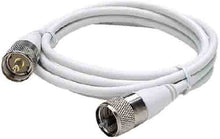 Load image into Gallery viewer, Seachoice RG58U White Coaxial Antenna Cable Assembly Includes PL259 Fittings on Both Ends
