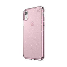 Load image into Gallery viewer, Speck Products Compatible Phone Case for Apple iPhone XR, PRESIDIO CLEAR + GLITTER Case, Bella Pink with Gold Glitter/Bella Pink
