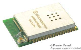 MICROCHIP TECHNOLOGY MRF24WB0MB/RM MRF24WB0MB Series 1 and 2 Mbps 2.4 GHz 802.11b RF Transceiver (Ext Ant. option) - 1 item(s)