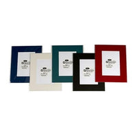 Logan Graphic Products, Inc. Palettes Pre-Cut Mats Double Rectangle Seashell White/Silver 11 in. x 14 in.