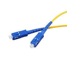 Load image into Gallery viewer, 3pcs/lot SM SX 3mm 3 Meters 9/125 SC/PC to FC/PC SC-FC Fiber Optic Patch Cord Jumper Cable
