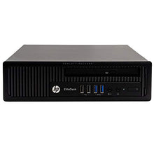 Load image into Gallery viewer, HP EliteDesk 800 G1 Small Form Desktop Computer Tower PC (Intel Quad Core i5-4570, 16GB Ram, 240GB Brand New Solid State SSD, WIFI) Win 10 Pro (Renewed) Dual Monitor Support HDMI + VGA
