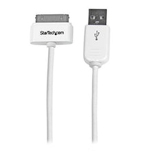 Load image into Gallery viewer, 1m (3 ft) Apple 30-pin Dock Connector to USB Cable for iPhone / iPod / iPad with Stepped Connector
