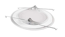 Load image into Gallery viewer, Nicor Lighting 6 Inch White Recessed Shower Trim With Albalite Lens (17505)
