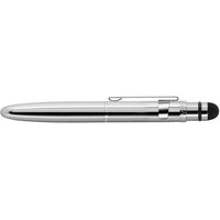 Fisher Space Pen Bullet Grip Space Pen with Clip and Conductive Stylus, Chrome (BGCCL/S)