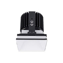 Load image into Gallery viewer, WAC Lighting R4SD2L-W835-BK Volta - 6.39&quot; 36W 60 3500K 85CRI 1 LED Sqaure Regressed Invisible Trim with Light Engine, Black Finish with Textured Glass
