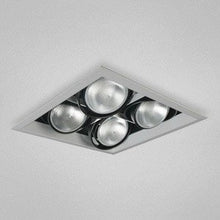 Load image into Gallery viewer, Eurofase TE134B-0N 4-Light PAR30 Recessed Mutiple Square Trim, Platinum
