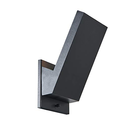 Chloe CH2S085BK09-ODL Outdoor Wall Sconce, Black