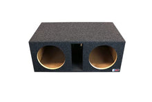 Load image into Gallery viewer, Bbox Dual Vented 12 Inch Subwoofer Enclosure - Pro Series Dual Vented SPL Car Subwoofer Boxes &amp; Enclosures - Made in USA Subwoofer Box Improves Audio Quality, Sound &amp; Bass - Nickel Finish Terminals
