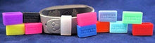 Load image into Gallery viewer, Bitbelt Jr 12 Pack (one of Every Color, 3 That Glow in The Dark!) Protect Your MagicBand (Kids Size) Fitbit Alta, Flex, Amiigo, Striiv,Vivosmart, Misfit (does not fit magicband plus)
