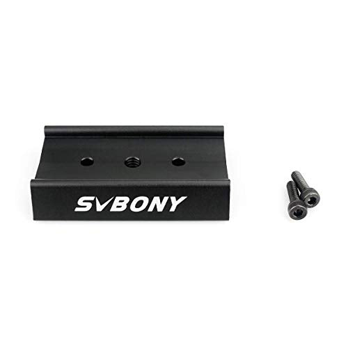 SVBONY 2.75 inches Dovetail Mounting Plate Telescope Short Version 70mm for OTA Equatorial Tripod