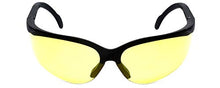 Load image into Gallery viewer, LEDwholesalers UV Protection Adjustable Safety Glasses with Yellow Tint, 7821
