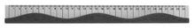 Load image into Gallery viewer, Westcott 12-Inch Wave Ruler, Black
