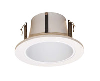 4 Inches Open Reflector trim for Line Voltage Recessed Light-White-Fit Halo/Juno