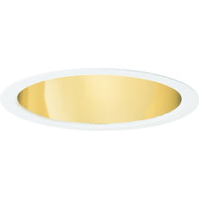 Load image into Gallery viewer, Progress Lighting P8115-22A Specular Gold Finish Baffle 9-Inch Outside Diameter, Gold Alzak
