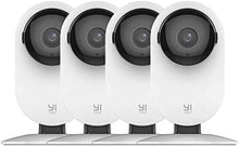 Load image into Gallery viewer, YI 4pc Security Home Camera, 1080p 2.4G WiFi Smart Indoor Nanny IP Cam with Night Vision, 2-Way Audio, AI Human Detection, Phone App, Pet Cat Dog Cam - Works with Alexa and Google
