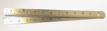 Load image into Gallery viewer, Foot Pro 2 Foot Brass Ruler
