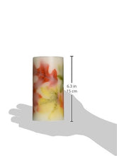 Load image into Gallery viewer, tag 204909 Multi Harvest Autumn Leaf LED Pillar Candle, 6 x 3
