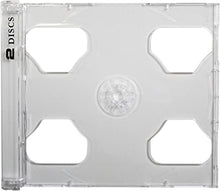 Load image into Gallery viewer, Square Deal Online - CD2S80SMCL - CD Smart Trays - 2 Disc Hinged - Clear (100-Pack)
