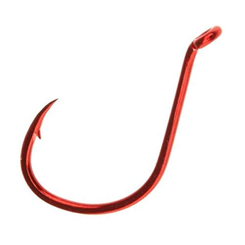 Owner SSW Super Needle Point Octopus Red Hook, (Size 6/0, 22 Pack)