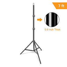 Load image into Gallery viewer, Emart 83 inch/7feet/210cm Photography Photo Studio Light Stand for Video Lighting, Softbox, Umbrella, Ring Light, Camera, Flash
