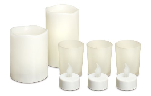 Generic LCS-12/2379 8-Piece LED Candle Set Safely Illuminate Your Home