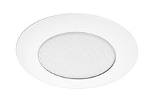 Load image into Gallery viewer, Nicor Lighting 6 Inch White Recessed Shower Trim With Albalite Lens (17505)
