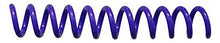 Load image into Gallery viewer, Spiral Coil Binding Spines 8mm (5/16 x 12) 4:1 [pk of 100] Purple 112 (PMS 267 C)
