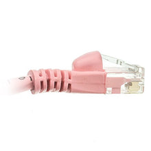 Load image into Gallery viewer, ACL 1 Feet RJ45 Snagless/Molded Boot Pink Cat6 Ethernet Lan Cable, 1 Pack
