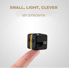 Load image into Gallery viewer, Super Mini DV Camera Metal SQ11 HD 1080P Movement Infrared Light Night Vision Aerial Video Camcorder Black
