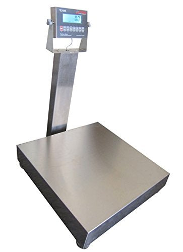 Optima OP-915SS-1824-500, Stainless Steel Bench Scale, 500 lbx 0.1 lb, NTEP