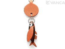 Load image into Gallery viewer, Flyingfish Leather Fish/SeaAnimal mobile/Cellphone Charm VANCA CRAFT-Collectible Cute Mascot Made in Japan
