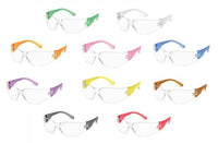Gateway Safety 4699 StarLite Gumballs Safety Glasses, Clear Lens, All Colors Included (Pack of 10)
