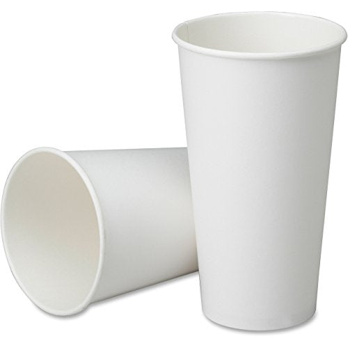 Disposable Paper Cup - Cold Beverage - Plastic Coated - 21 oz