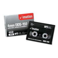 imation 1/8 DDS-4 Cartridge, 150m, 20GB Native/40GB Compressed Capacity, EA - IMN40963