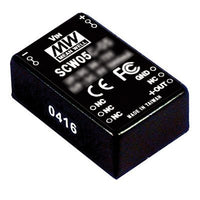 MEAN WELL SCW05C-05 5V 200~1000mA 5W DC-DC Regulated Single Output Converter DC/DC Converter